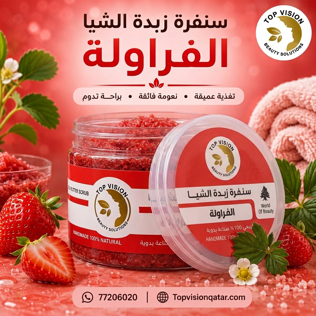 سكرب الفراوله